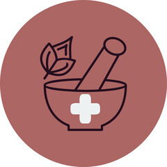 Herbal treatment Icon