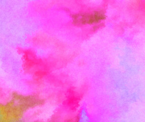 Modern brush strokes painting. Soft color painted illustration of soothing composition for poster, wall art, banner, card, book cover or packaging. Watercolor abstract painting with pastel colors.