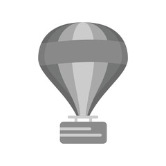 Obraz premium Hot air ballon Icon