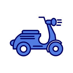 Fototapeta premium Scooter Icon