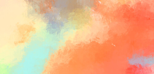 Brushed Painted Abstract Background. Brush stroked painting. Strokes of paint. 2D Illustration.