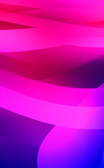 Abstract background with colorful gradient. Vibrant graphic wallpaper with stripes design. Fluid 2D illustration of modern movement.