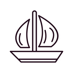 Sail boat Icon