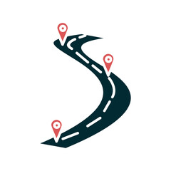 Road map Icon