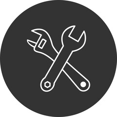 Cross Wrench Icon