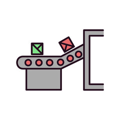 Conveyor belt Icon