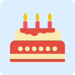 Birthday cake Icon
