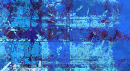 Chaos wall art. Artistic vibrant and colorful wallpaper. Chaotic painting. Brushed Painted Abstract Background. Brush stroked painting. Expressive brushed painting on canvas..