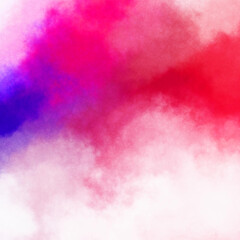 Watercolor painted background. Abstract Illustration wallpaper. Brush stroked painting. 2D Illustration.