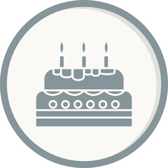 Birthday cake Icon