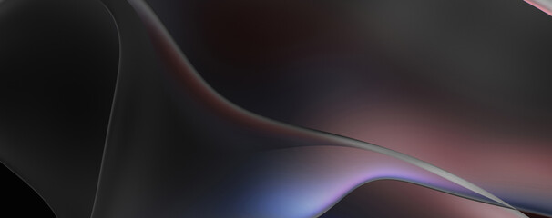 Abstract background. Fluid color gradient waves, with dynamic motion. Neon colorful abstract design of light waves. Illustration For Wallpaper, Banner, Background, Card, Book Illustration, website.