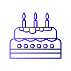 Birthday cake Icon