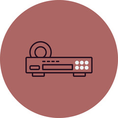 Dvd player Icon
