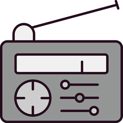 Obraz premium Radio Icon