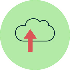 Cloud computing Icon