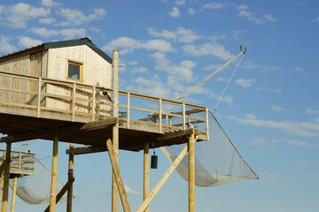 Carrelet ensoleillé à Saint-Palais-Sur-Mer