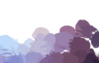 Brushed Painted Abstract Background. Wild chaotic brushstrokes. Strokes of paint. 2D Illustration. Brush stroked painting.