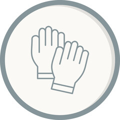 Hand gloves Icon