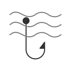 Fish hook Icon