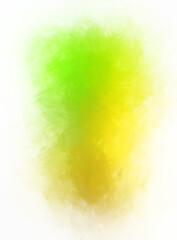 Wild and big brushstrokes. Brushed Painted Abstract on white background. Brush stroked painting. Strokes of paint. 2D Illustration.