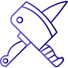 Cleaver Knife Icon