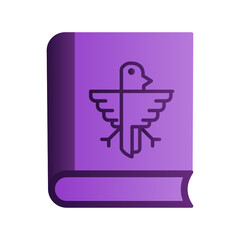 Fototapeta premium Law book Icon
