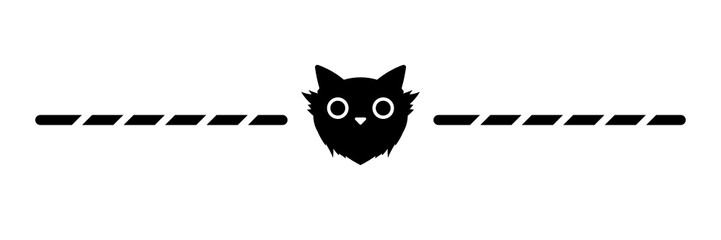 cat border line