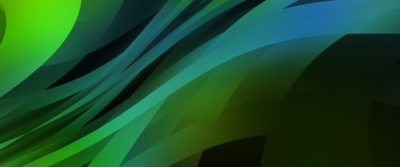 Abstract background with colorful gradient. Vibrant graphic wallpaper with stripes design. Fluid 2D illustration of modern movement.