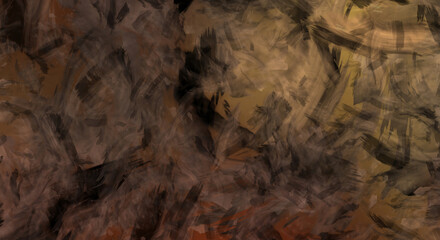 Modern art. Brushed Painted Abstract Background. Brush stroked painting. Strokes of paint. 2D Illustration.´