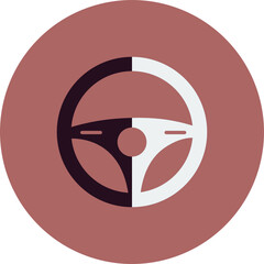 Steering Wheel Icon