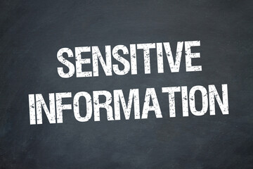 Sensitive Information