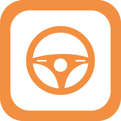 Steering Wheel Icon