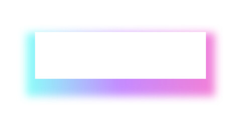 neon gradient line shape
