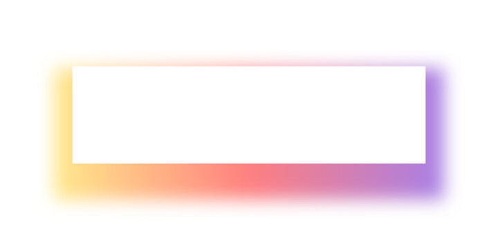 neon gradient line shape