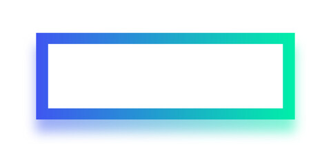 neon gradient line shape