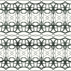 Decorative geometric motif. Luxurious minimalist ornamental material. Seamless pattern with thin mesh. Elegant wallpaper for web, business card, invitation, poster, textile print.