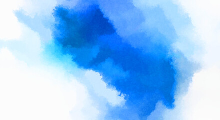 Watercolor painted background. Abstract Illustration wallpaper. Brush stroked painting. 2D Illustration.