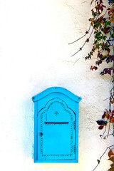 Tunisia, Tunis, postbox on wall