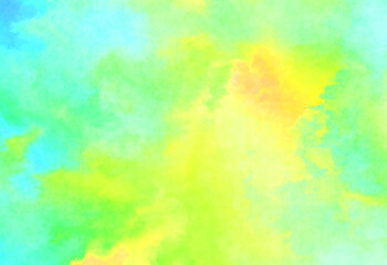 Modern brush strokes painting. Soft color painted illustration of soothing composition for poster, wall art, banner, card, book cover or packaging. Watercolor abstract painting with pastel colors.