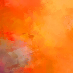 Wall art. Unique and creative illustration. Brush stroked painting. Abstract background of colorful brush strokes. Brushed vibrant wallpaper. Painted artistic creation.