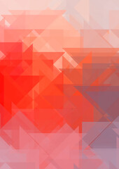 Overlapping design with triangles background. Abstract geometric wallpaper. Geometrical colorful triangular shapes.