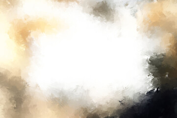 Modern art. Brushed Painted Abstract Background. Brush stroked painting. Strokes of paint. 2D Illustration.´