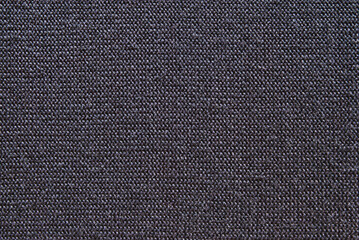 Gray knit fabric pattern close up as background