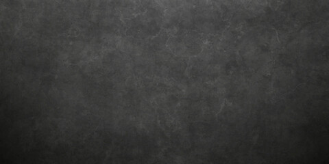 Obraz na płótnie Canvas Chalkboard background Dark black grunge textured concrete background. Panorama dark grey black slate background or texture. Vector black concrete texture. Stone wall background.