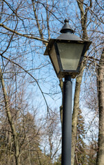 Fototapeta na wymiar old street lamp