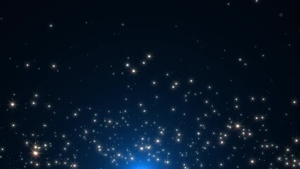 flickering overlay stars particles effect video