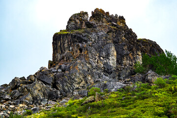 Rocks in the Mountains