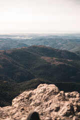 view from the top of the mountain