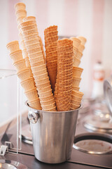 Cones for ice cream