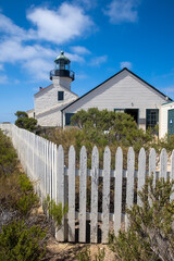 San Diego, California,  looking at at the Point Loma Lighthouse